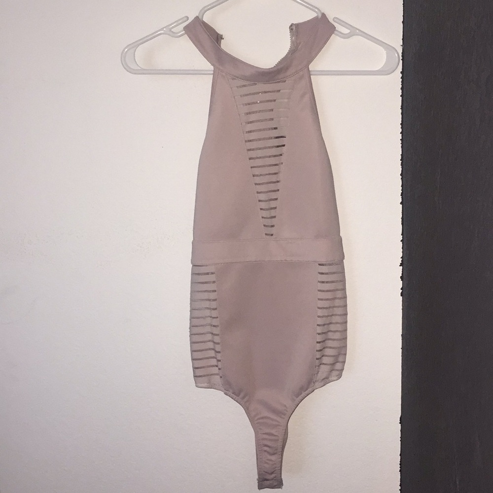 light pink bodysuit